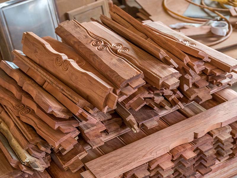 昌乐楼梯地板柜门的油漆修复-12