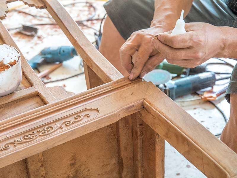 昌乐旧家具翻新改色怎么做